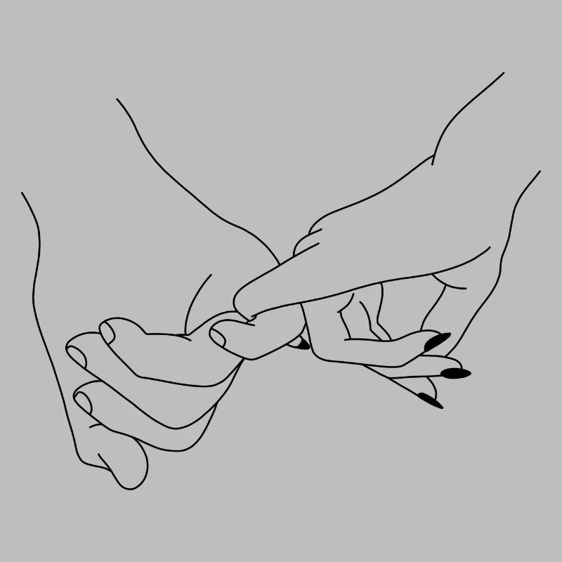 Main dans la main - amour - mains