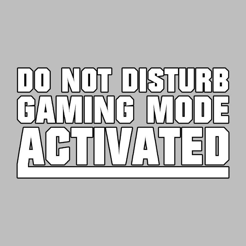 Ne pas déranger le mode de jeu activé