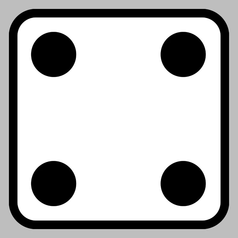 Idée cadeau de jeu de dés numéro 4 de dés