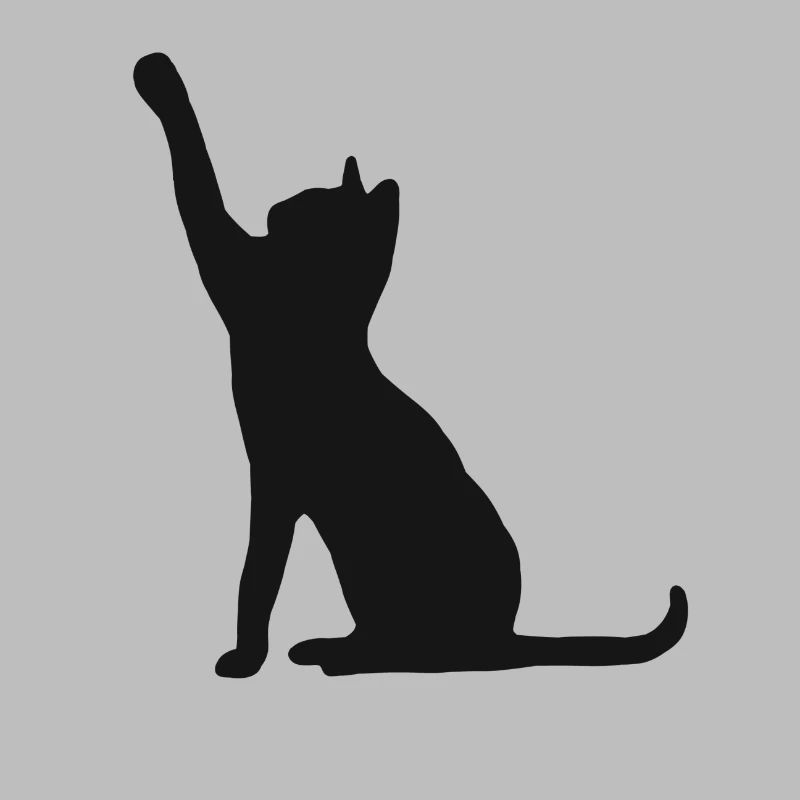 Cats Silhouette Cat Kitty Tena