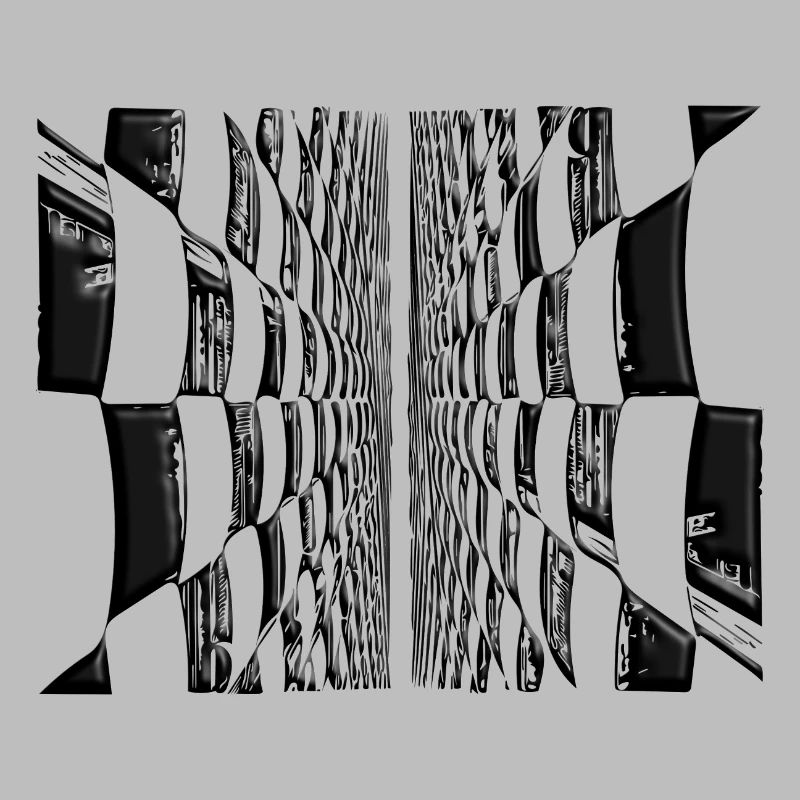 Abstract Vintage Lines Pattern