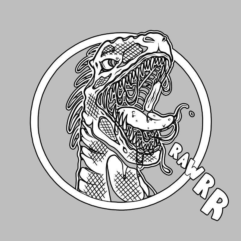Dinosaurier T-Rex Rawr