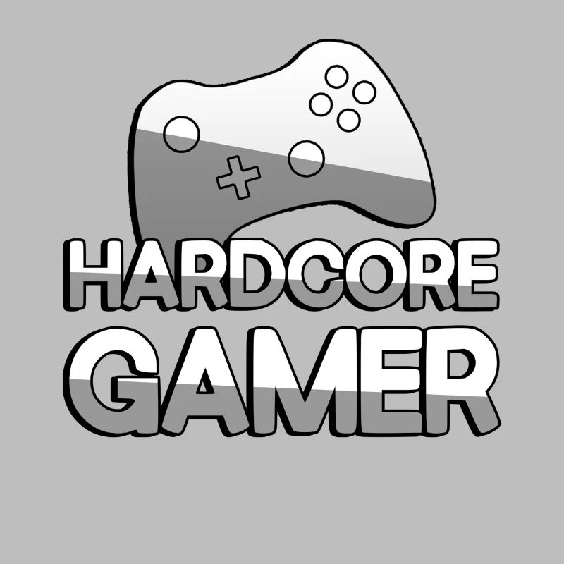 HARDCORE GAMER + Controller - Gaming