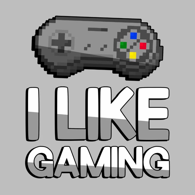 I LIKE GAMING + SNES Controller - Gaming
