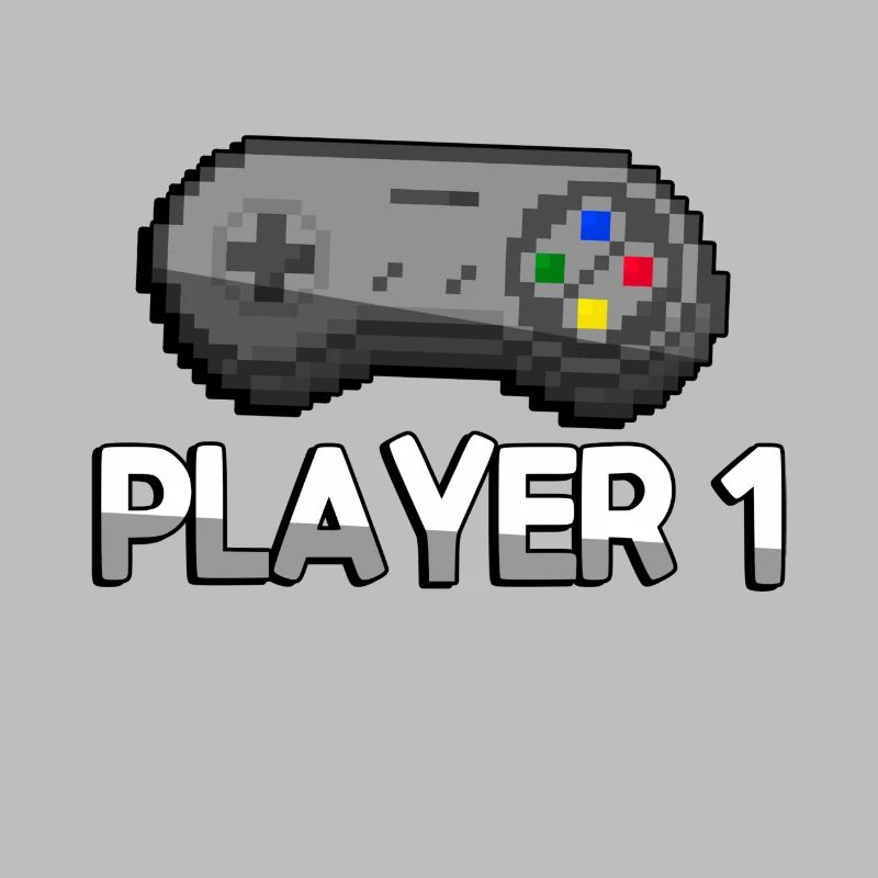 PLAYER 1 + SNES Controller - Gaming