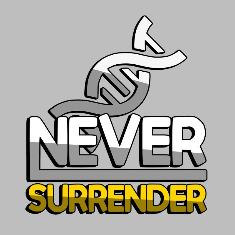NEVER SURRENDER (Gelb) + DNA - Gaming