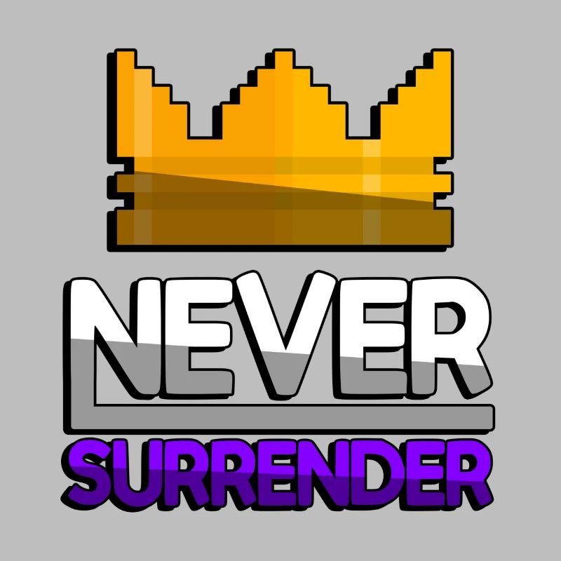 NEVER SURRENDER (Violet) + King Crown - Jeux