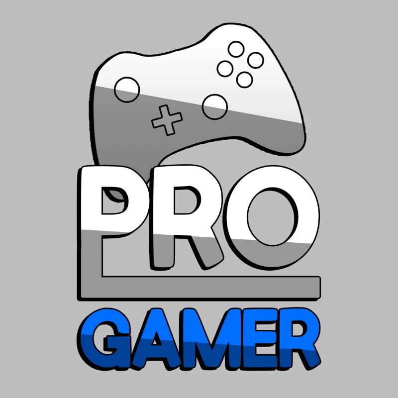 PRO GAMER (Blau) + Controller - Gaming