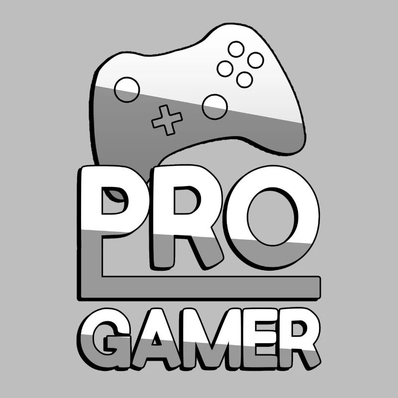 PRO GAMER (Weiß) + Controller - Gaming