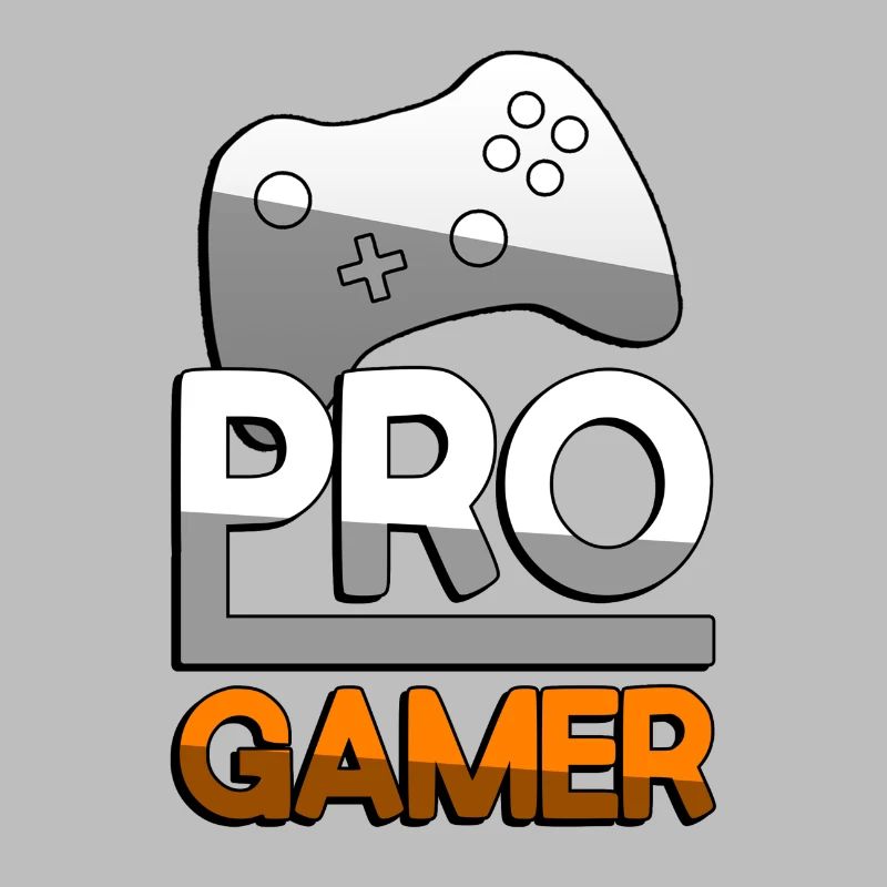 PRO GAMER (Orange) + Controller - Gaming
