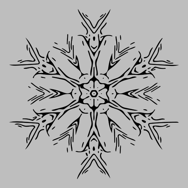 Mandala Lines Abstract Shape Pattern