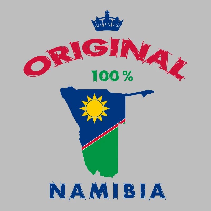 Namibia Original 100% Flaggen Design