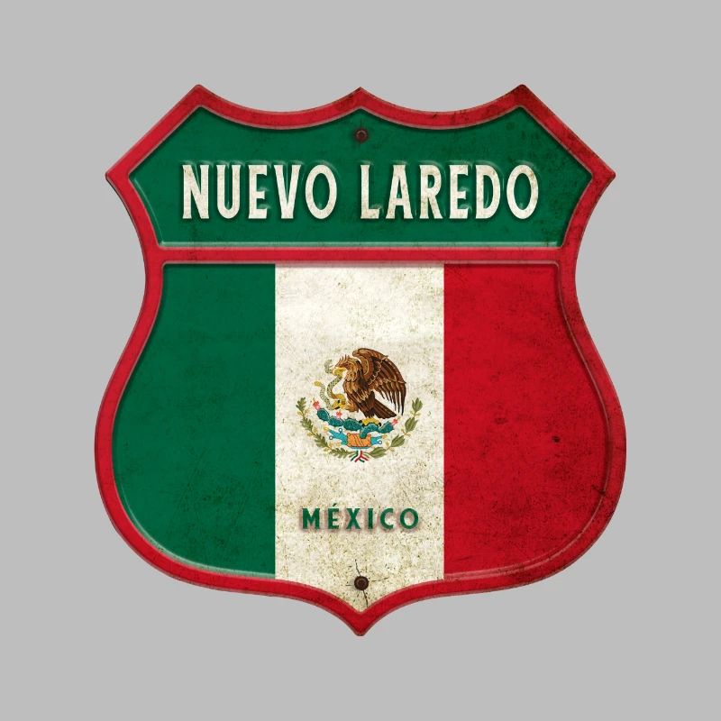 Nuevo Laredo Mexico Crest Design