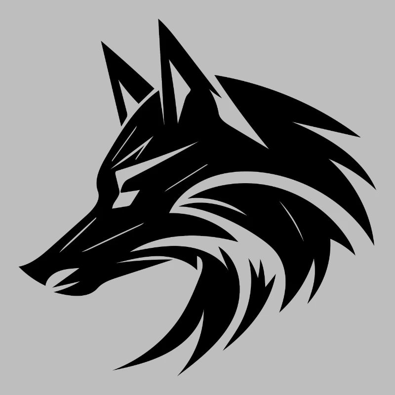 Beautiful stylish fox