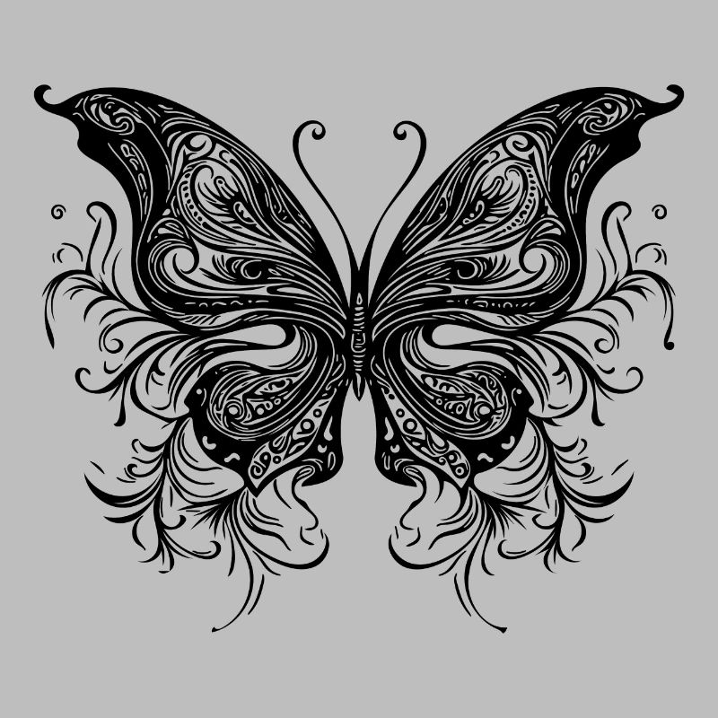 Lignes de balayage Style Dream Butterfly