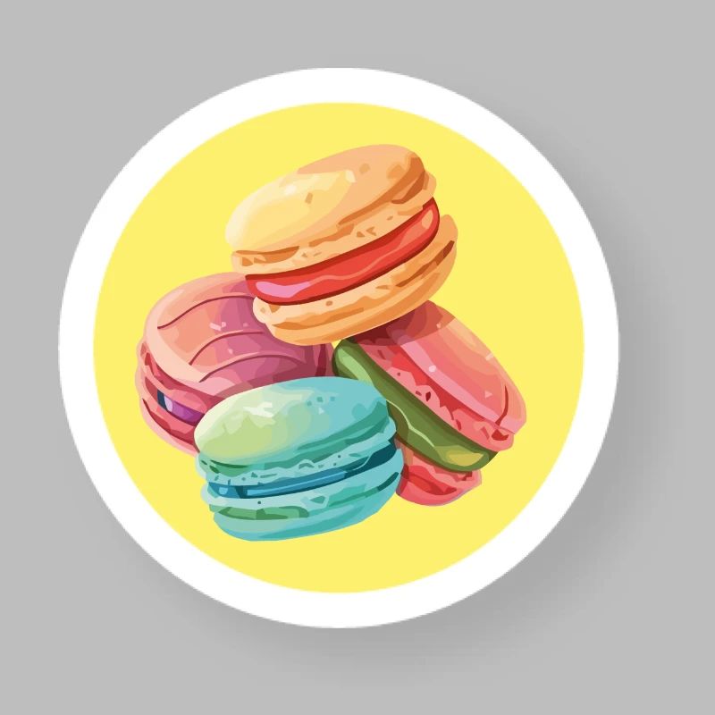 Bouquet de macarons