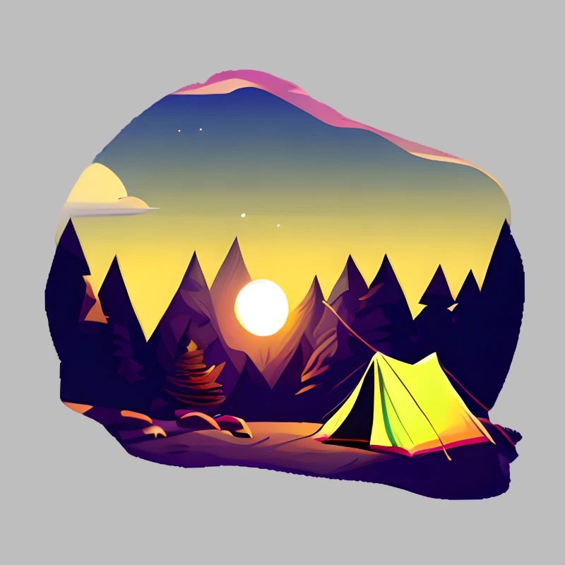 Camping Cadeau Camping Camping-car Caravan Camp