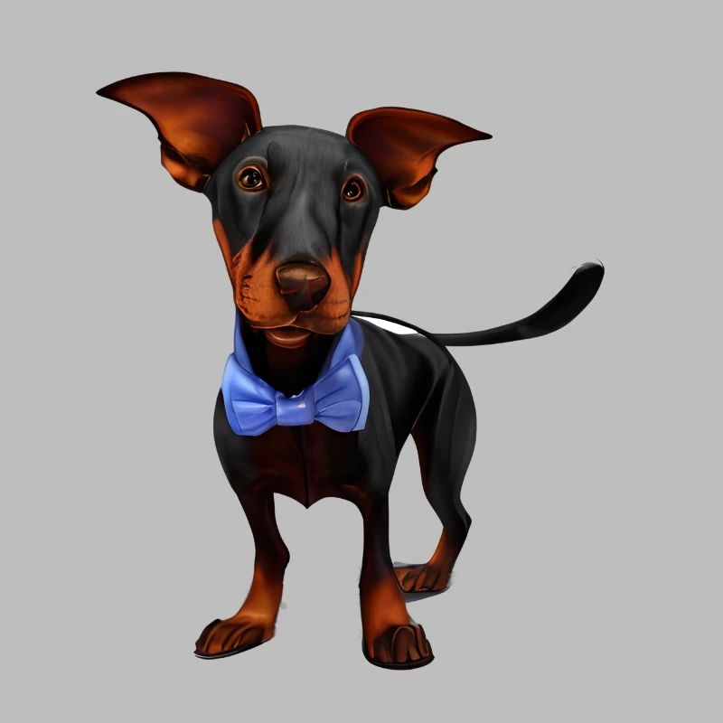 Dobermann Dobermannwelpe Hund Dobermanntrainer
