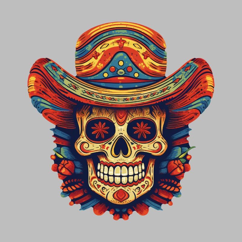 Cinco de Mayo Skull