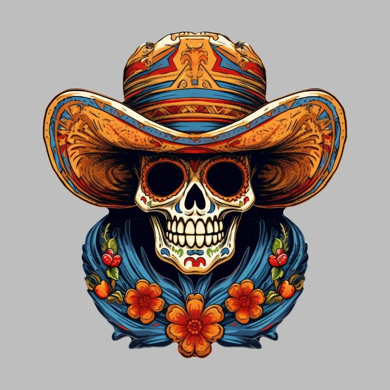 Crâne de Cinco de Mayo