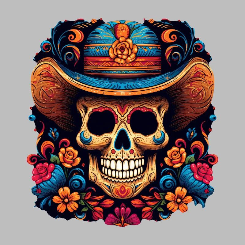 Crâne de Cinco de Mayo