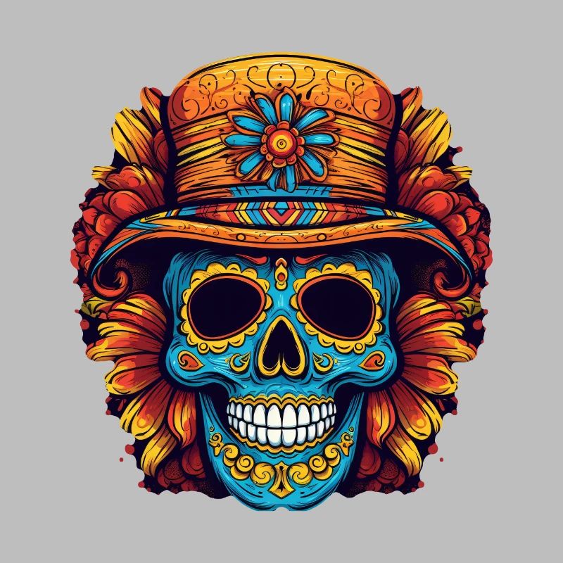 Cinco de Mayo Skull