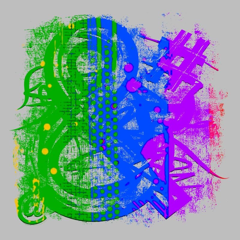 Graffiti style Splash hip hop colors painter color