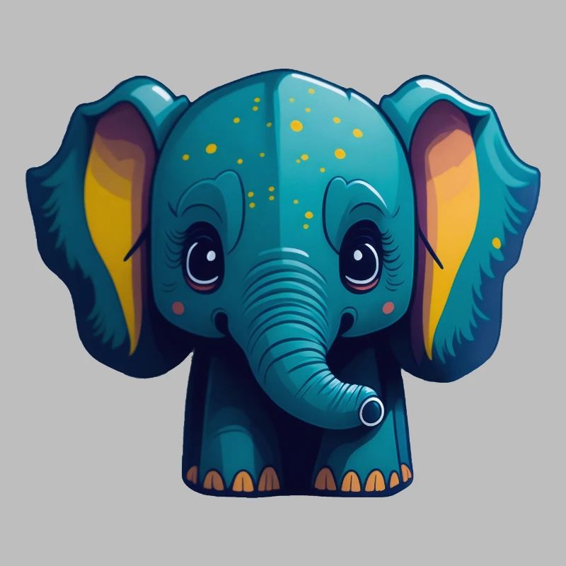 Éléphant mignon