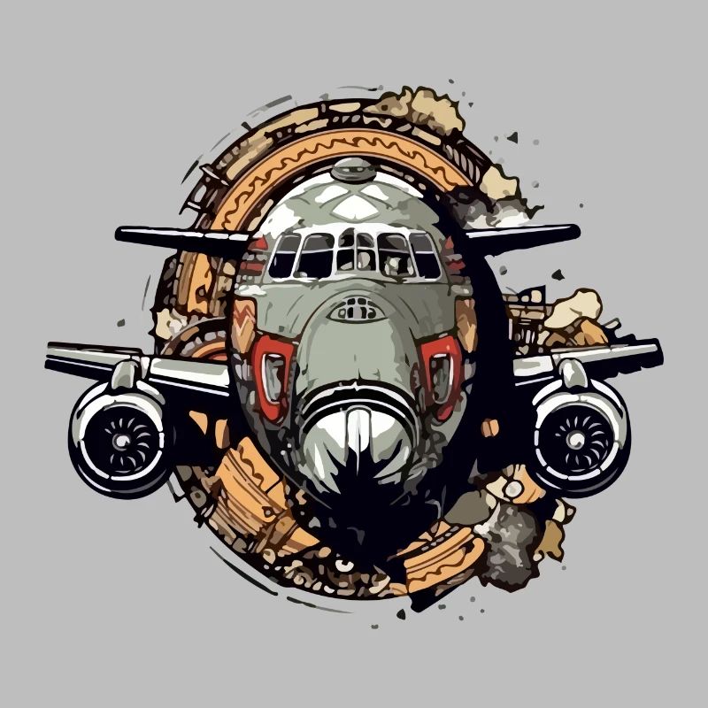 Avion transit requin