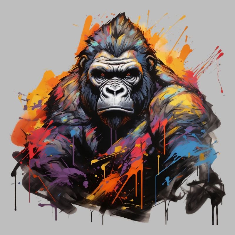 Stoic Gorilla. Graffiti-style wisdom.