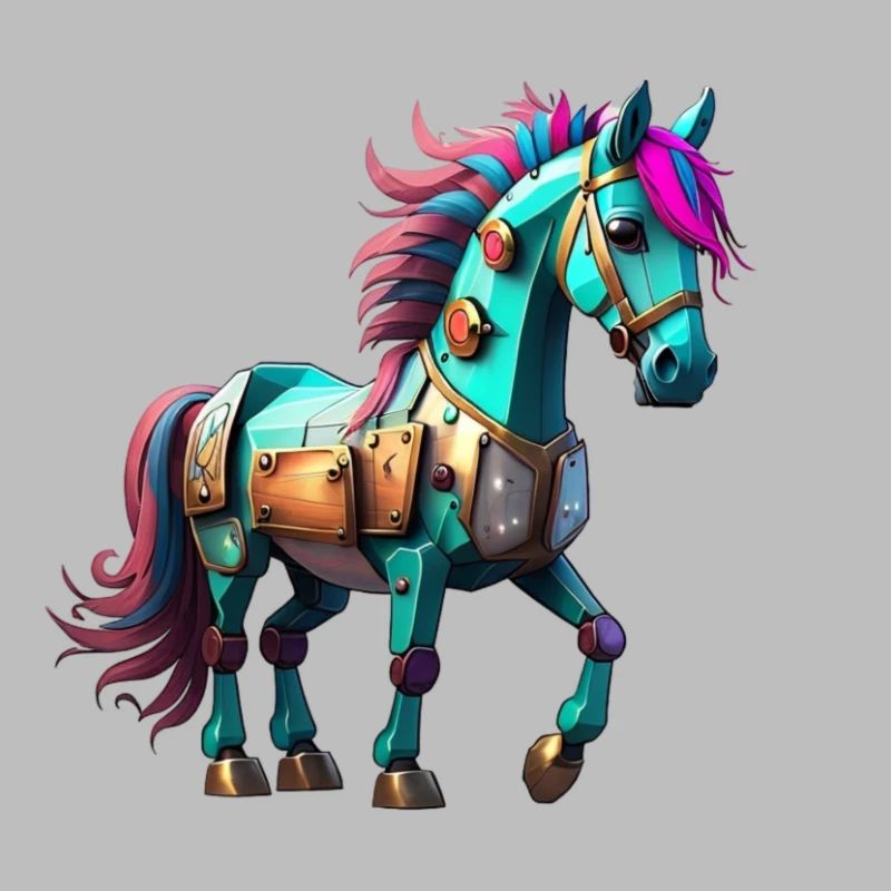 Roboter Pferd