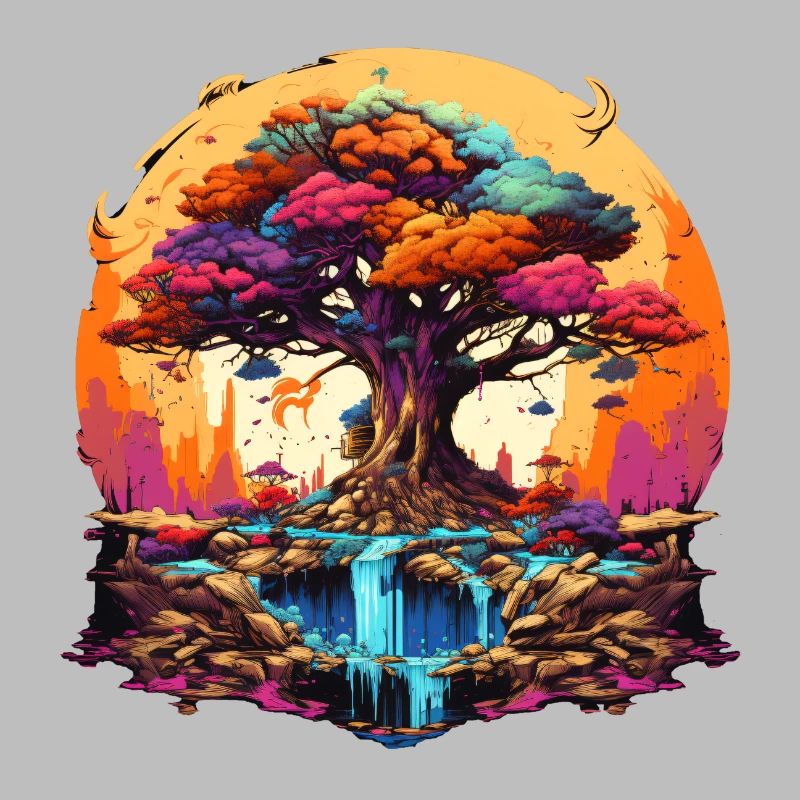 Herbstlicher Lebensbaum