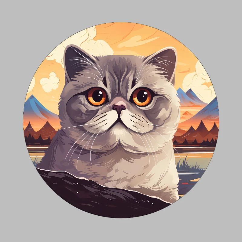 Scottish fold-eared cat