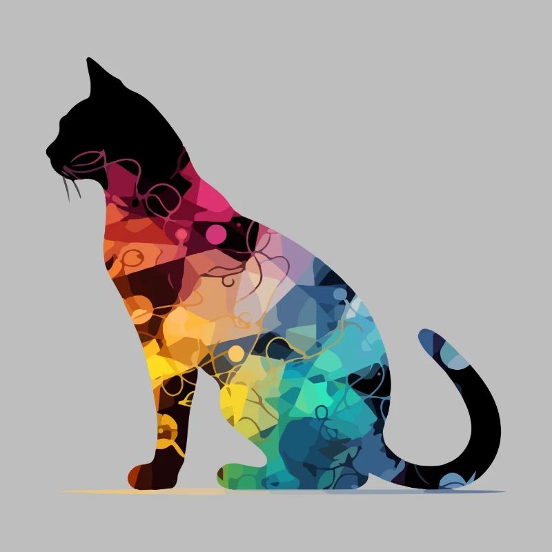 Bako the multicolored cat