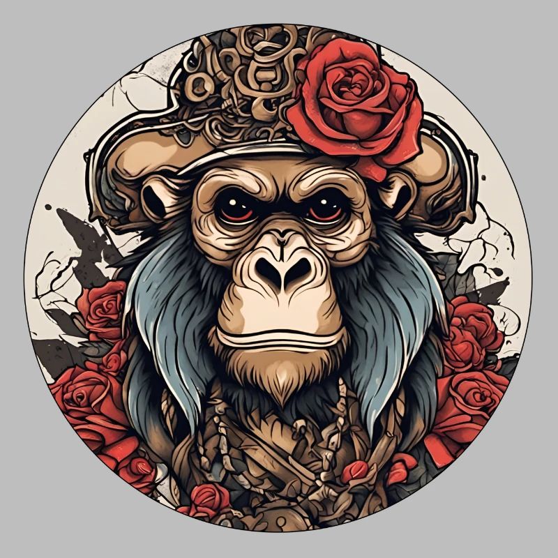 Monkey lady