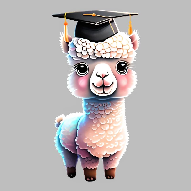 Alpaka Studium Bachelor Schulabschluss Absolvent