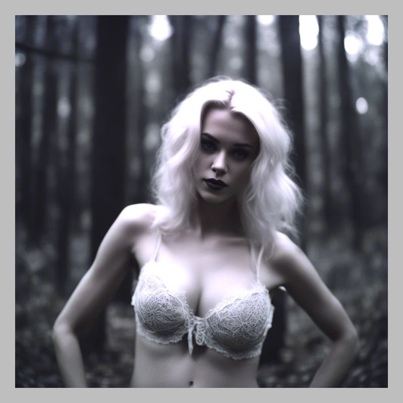 Vampir im Wald - 3D Designed