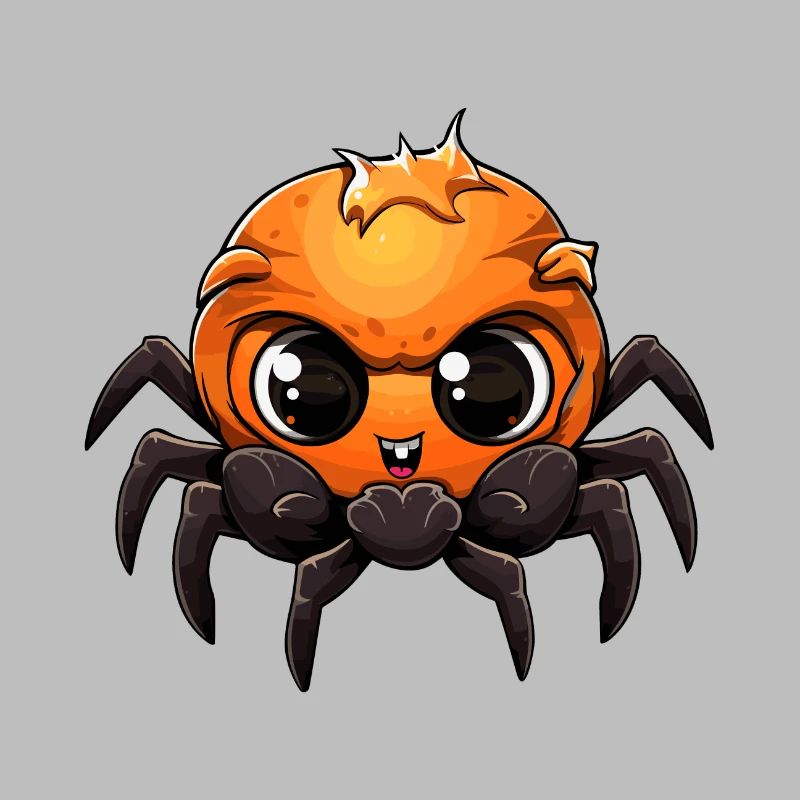 Bébé araignée Halloween Cartoon
