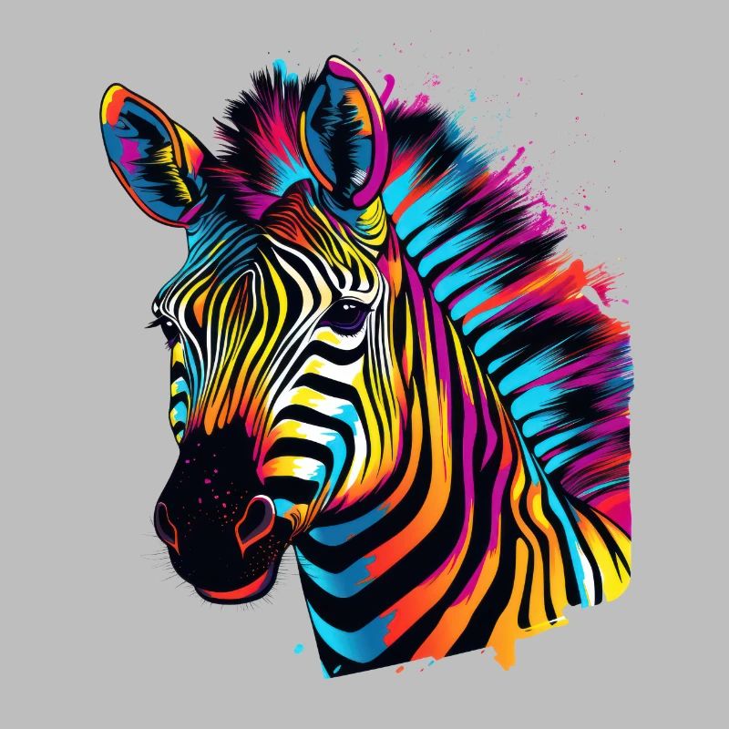 zebra bunt