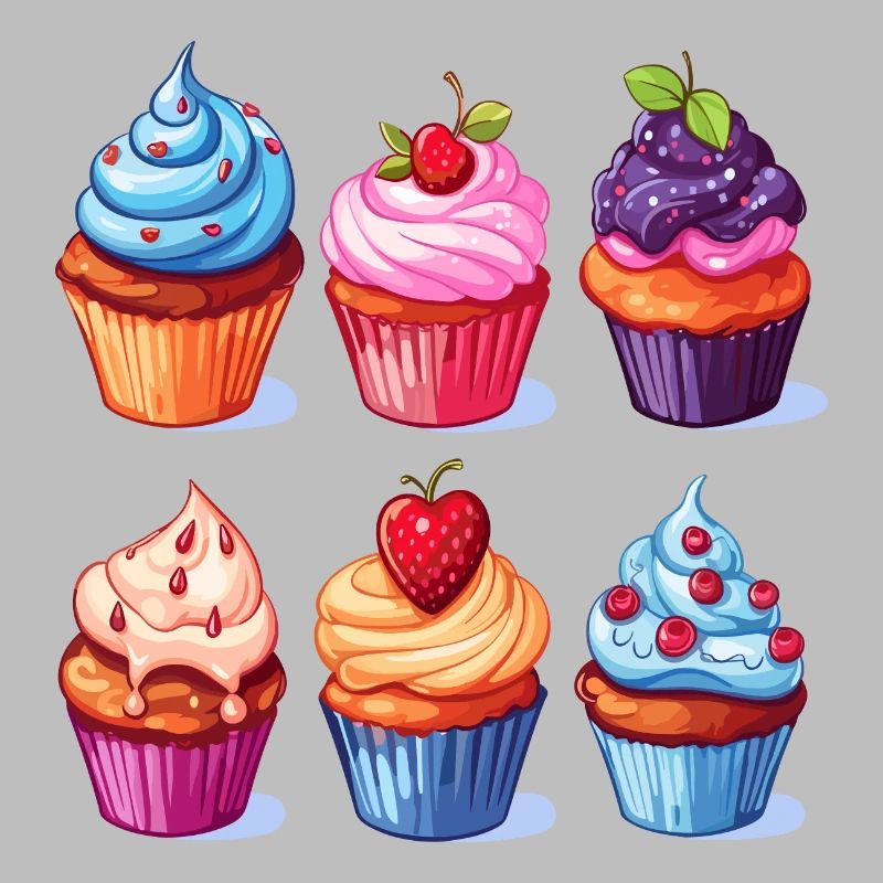 Cupcakes, Cupcake, Candy, Baked Goods