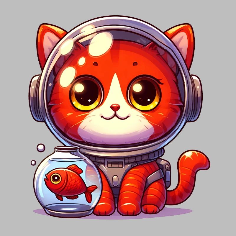 Die Astronauten Katze