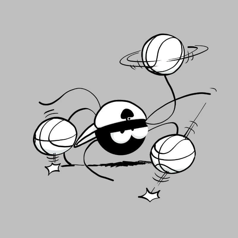 Beth l'araignée - le basket (version sans texte)