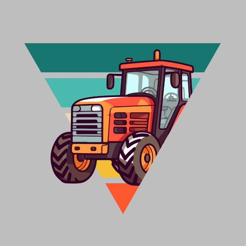 Vintage Traktor - Geschenkidee