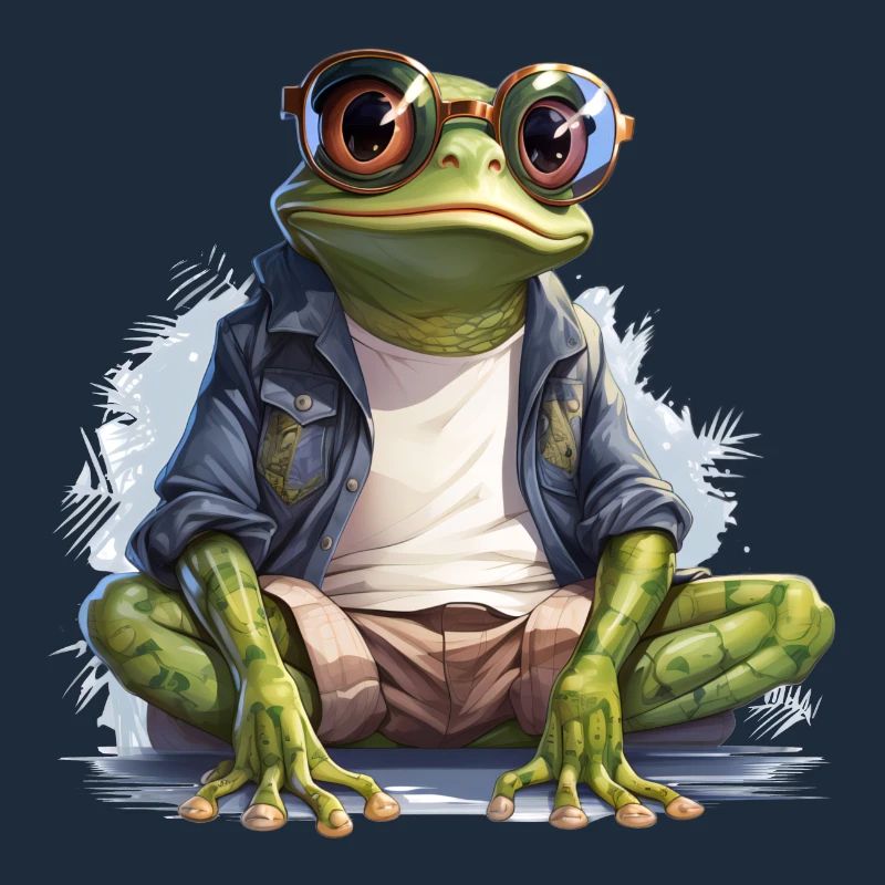 Cool Frog Frogs Funny Animals