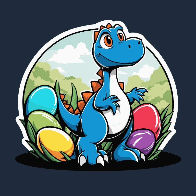 Dinosaur Easter Eggs Easter