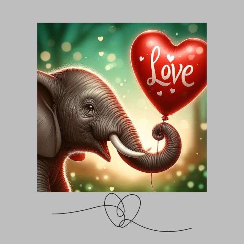 Amour d’éléphant