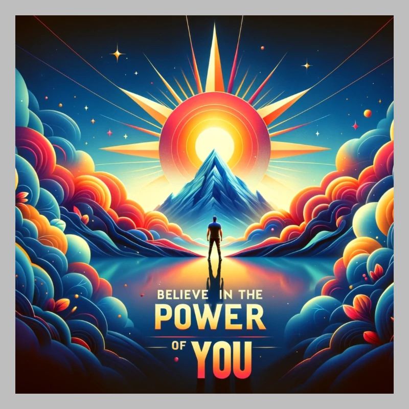 Glaube an die Kraft in Dir