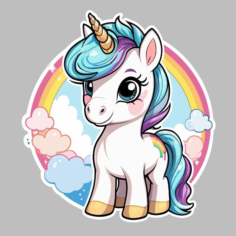 Einhorn Illustration