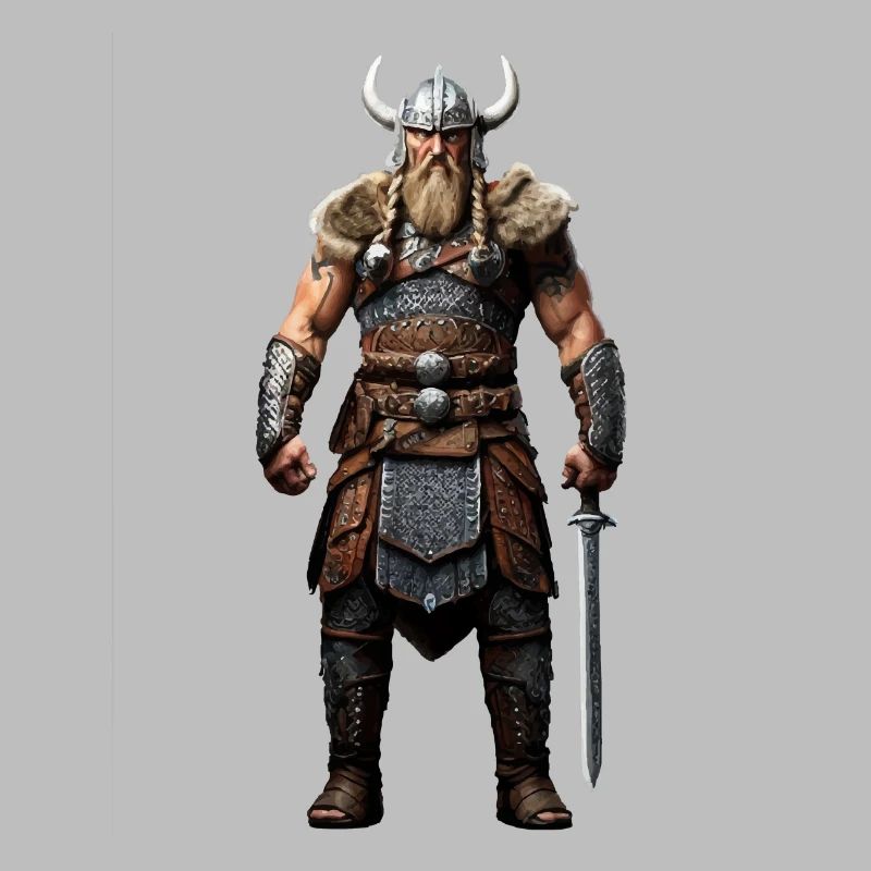 Wikinger Krieger Walhalla