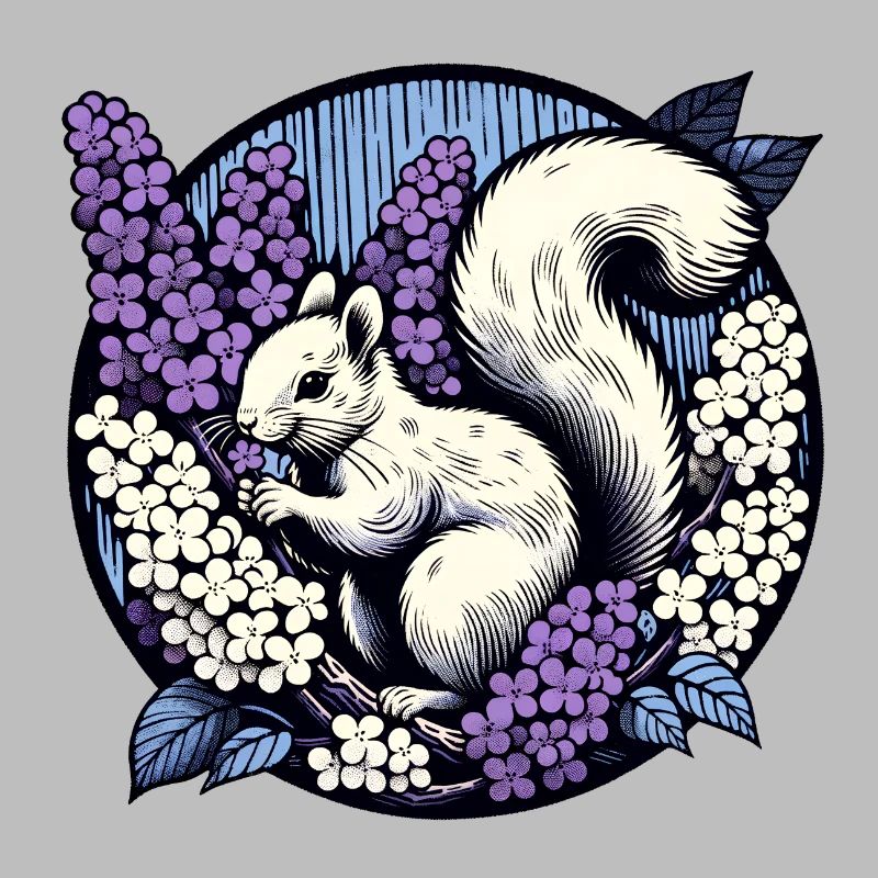 Lilac Squirrel
